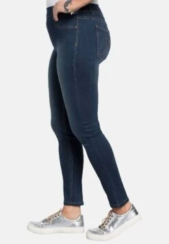 Sheego Jeans Skinny FitDark Blue Denim Donna Jeans SHI21N00G-K11 -Sheego Negozio e99fb6c6cddc4b5a9eda19c26e7caa96