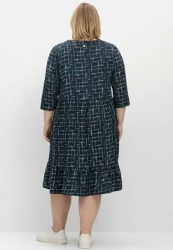 Sheego Abito A CamiciaNachtblau Gemustert Donna Vestiti SHI21C0U4-K11 -Sheego Negozio ea3cf1b42d304d9e90a667df56b00aa4