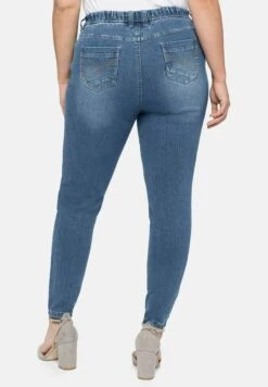 Sheego Jeggings - Light Blue Used Denim -Sheego Negozio ecfcb8df484f418e87bc3b44f017195c