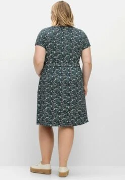 Sheego Vestito EstivoNachtblau Gemustert Donna Vestiti SHI21C0TW-K11 -Sheego Negozio f26bf4be3b714ea4b89ae865608889d6