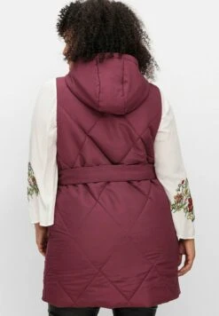 Sheego Lange SmanicatoWeinrot Donna Giacche E Blazer SHI21U06J-G11 -Sheego Negozio f52cd2fadc37459db10ed291b9daa071