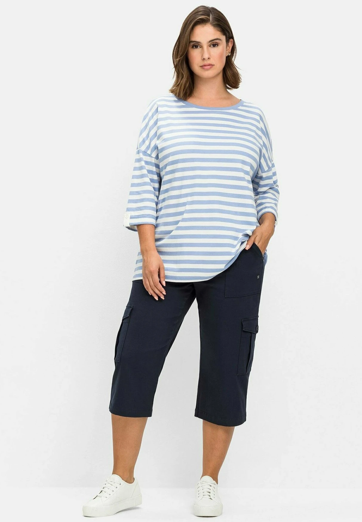 Sheego Shorts - Nachtblau 4 Sheego Shorts - Nachtblau - immagine 2