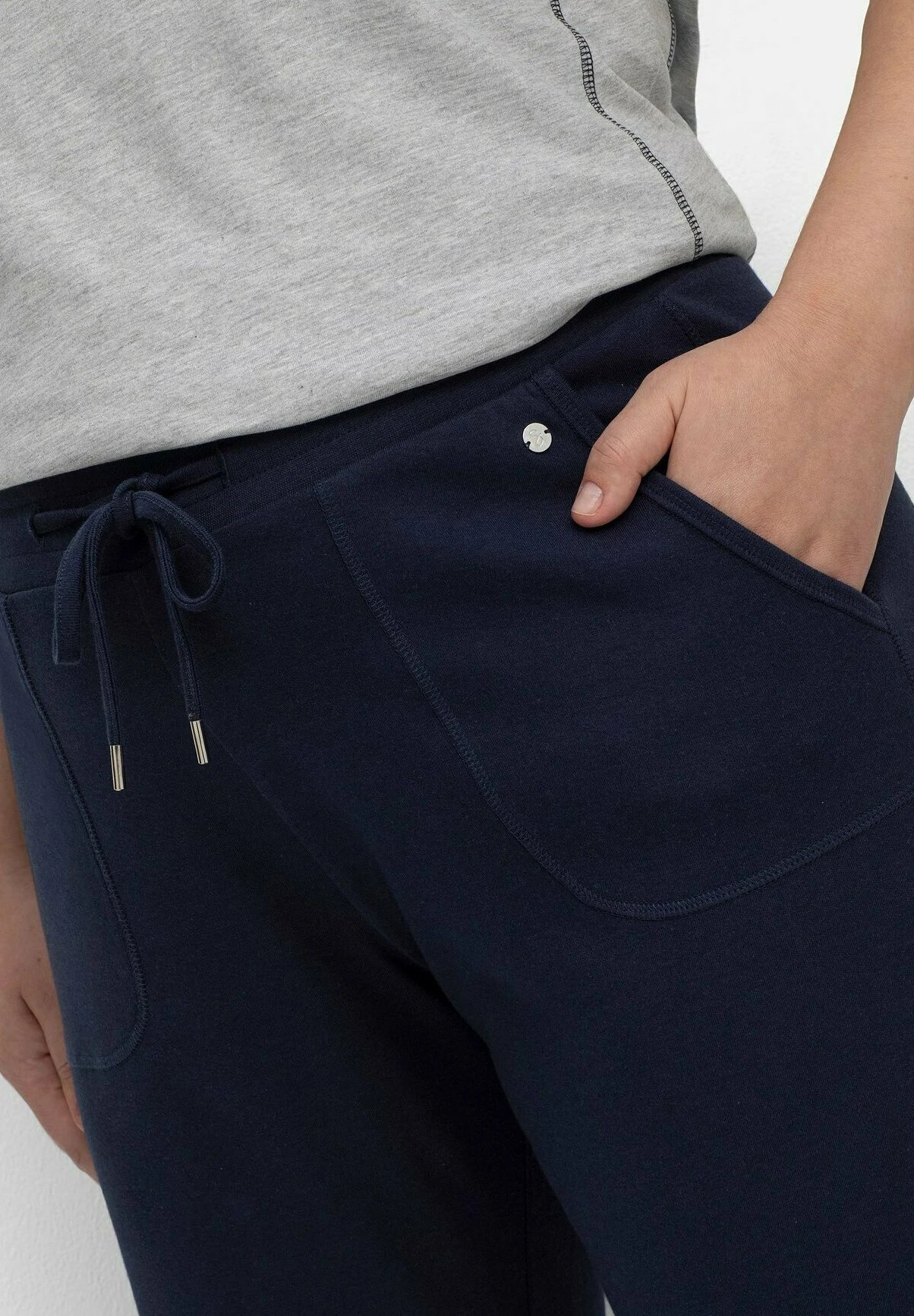 Sheego Pantaloni SportiviMarine Donna Pantaloni SHI21A0F8-K11 6 Sheego Pantaloni SportiviMarine Donna Pantaloni SHI21A0F8-K11 - immagine 4