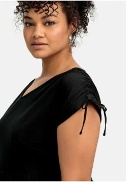 Sheego Vestito LungoSchwarz Donna Vestiti SHI21C0SH-Q11 -Sheego Negozio fc7638f9ef584d028ab34d6f46023a84