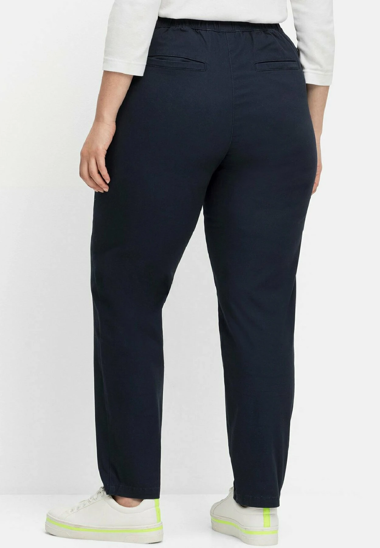 Sheego ChinoNachtblau Donna Pantaloni SHI21A0EP-K11 4 Sheego ChinoNachtblau Donna Pantaloni SHI21A0EP-K11 - immagine 2
