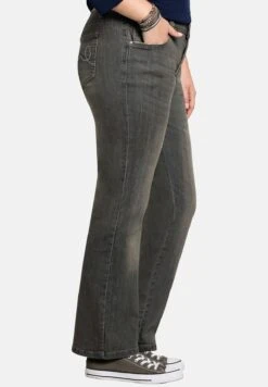 Sheego Jeans A Zampa - Grey Denim -Sheego Negozio fea7cf360156466e88d0a3467663024c