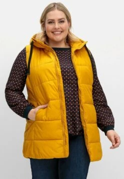 Sheego Negozio 23 Sheego SteppSmanicatoSenfgelb Donna Giacche E Blazer SHI21U05O-E11